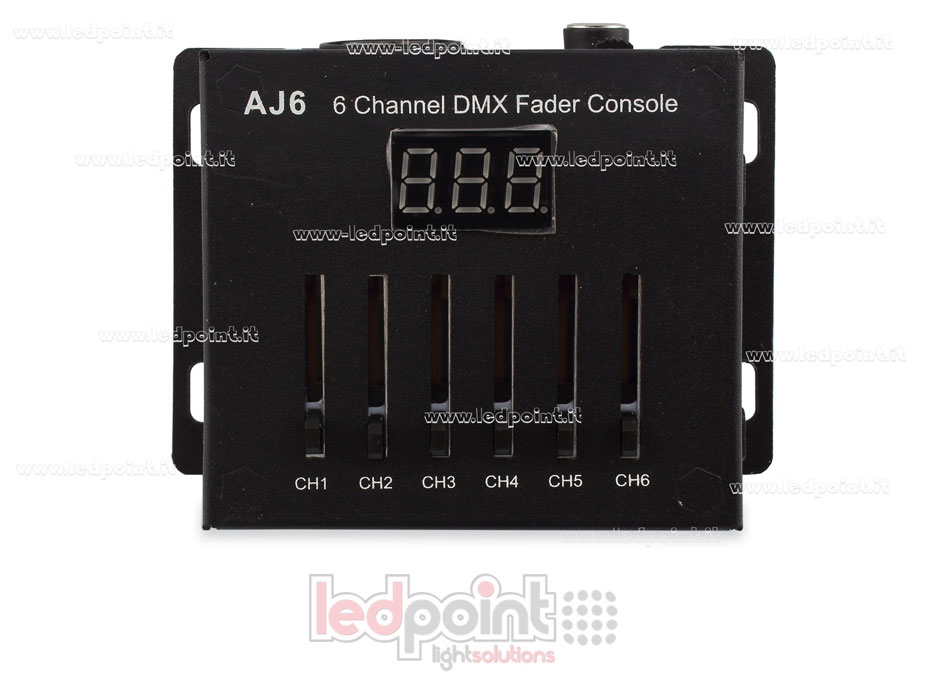 Consola master DMX 512 6 canales