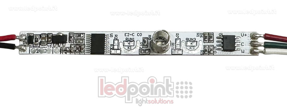 Controlador Táctil CCT de un Solo Botón, 5/24V, 2ch*2A, con Función de Memoria