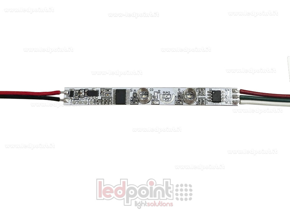 Controlador Mini Touch CCT de 2 botones con función de memoria, 5/24 V CC, 2 A Controlador Mini Touch CCT de 2 botones con función de memoria, 5/24 V CC, 2 A
