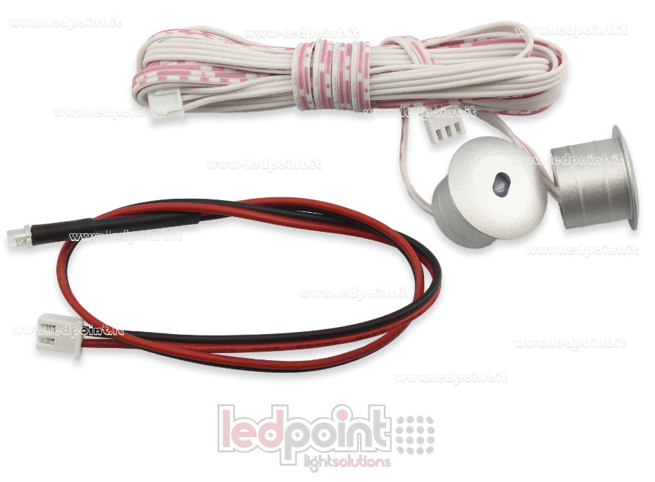 Sensor PIR doble + Controlador SPI de pulsador doble 5-24VDC