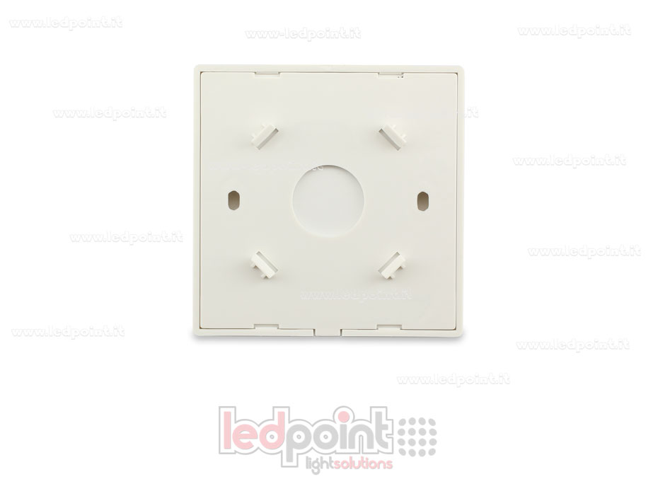 Mando de pared 86x86mm monocromático 1 zona 1 escena RF2.4G