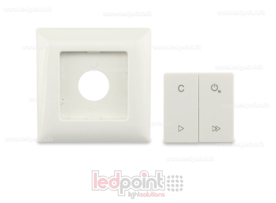 Mando de pared 86x86mm RGB/RGBW RF2.4G