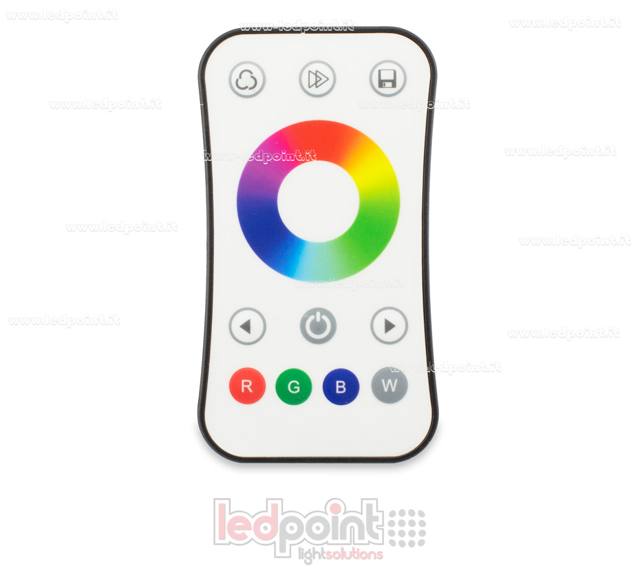 Mando a distancia RGB/RGBW, blanco, monozona RF2.4G