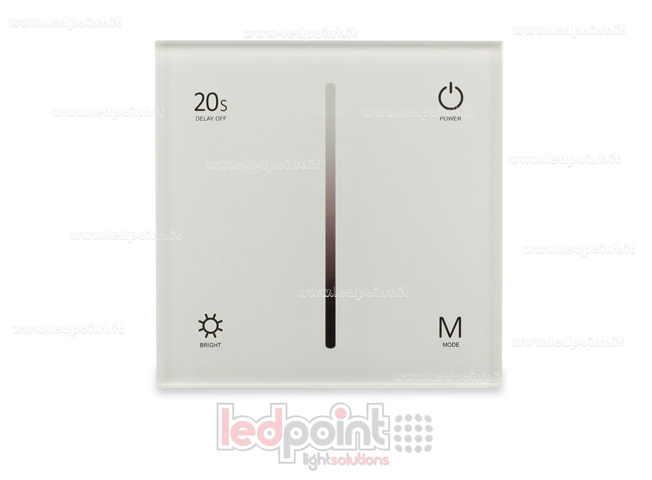 Controlador monocolor táctil triac 100/230V, RF2.4G