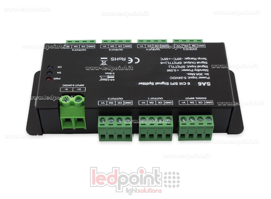 Divisor de señal SPI de 6 vías