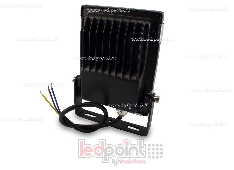 Reflector para esterior RGB+CCT 10W 230V negro