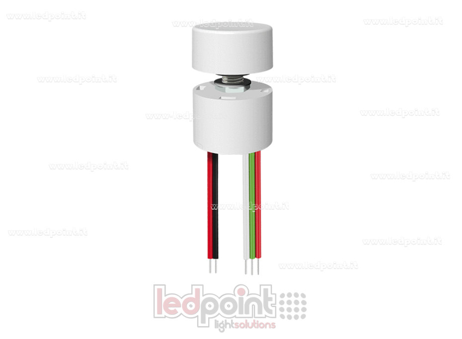 Mini controlador de intensidad de 5-24 V CC, 2 canales × 1,5 A, con rueda