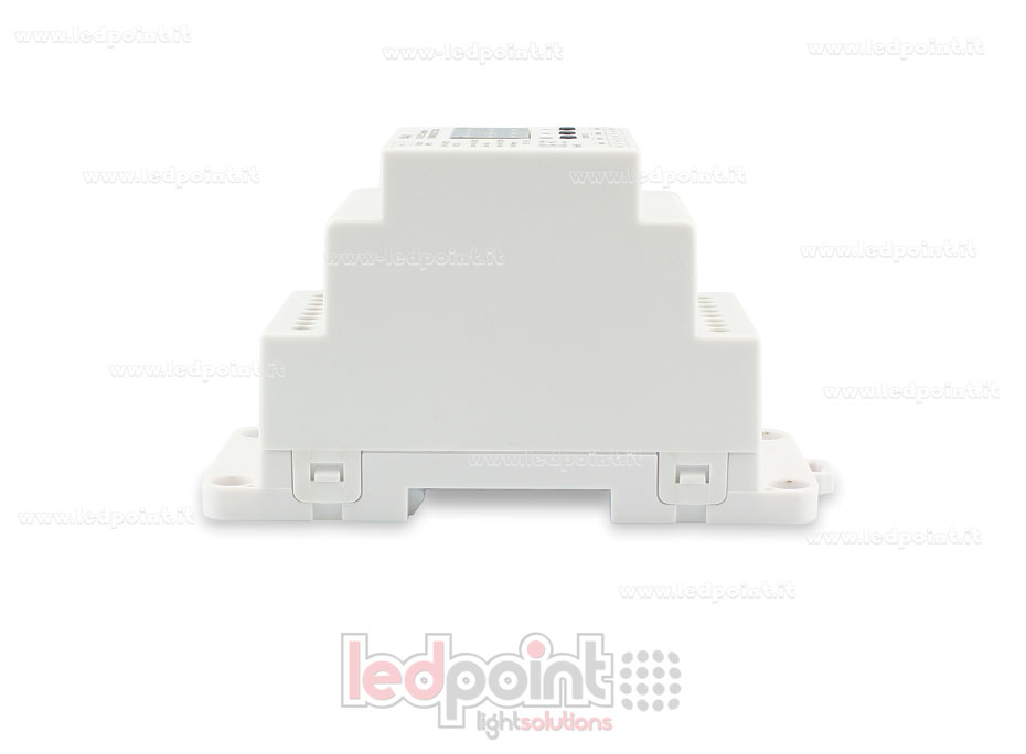 Receptor controlador RGBW 12/24V, 4ch*5A, RF 2.4G para barra DIN