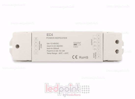 Imagen de Amplificador RGB 4 canales corriente constante de 350mA