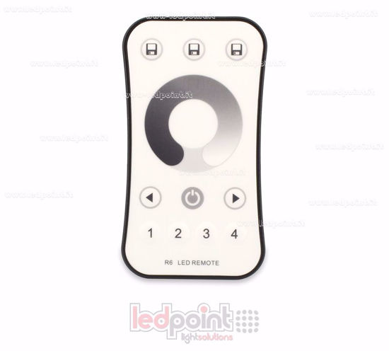 Imagen de Mando a distancia monocromático 4 zonas, blanco RF24.G