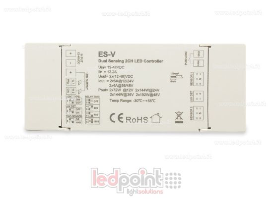 Imagen de Interfaz dimmer 2 canales con doble sensor