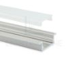 Imagen de Perfil en aluminio empotrado 23x8mm sin ranura