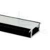 Imagen de Perfil en aluminio empotrado 23x8mm sin ranura