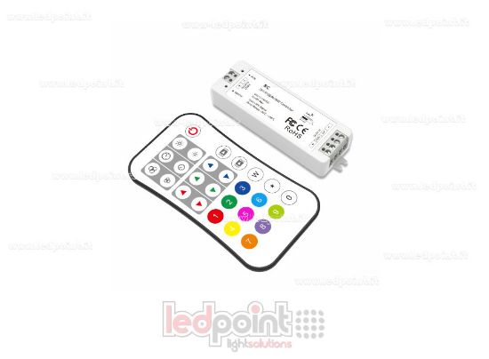 Imagen de Kit de mando a distancia + receptor controlador SPI, 5-24 V RF 2,4 G