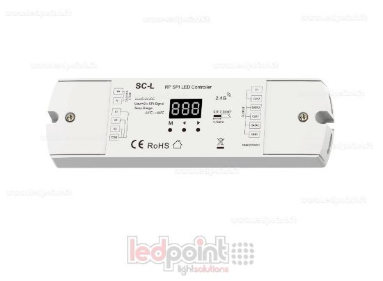 Imagen de Receptor Controlador LED SPI RF 2.4G Multi-Píxel RGB/RGBW, 5-24V