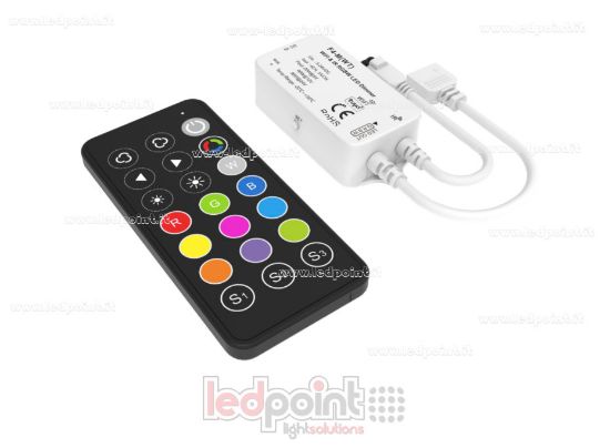 Imagen de Kit de controlador WiFi e IR RGBW de 4 canales * 1 A, 5-24 V CC