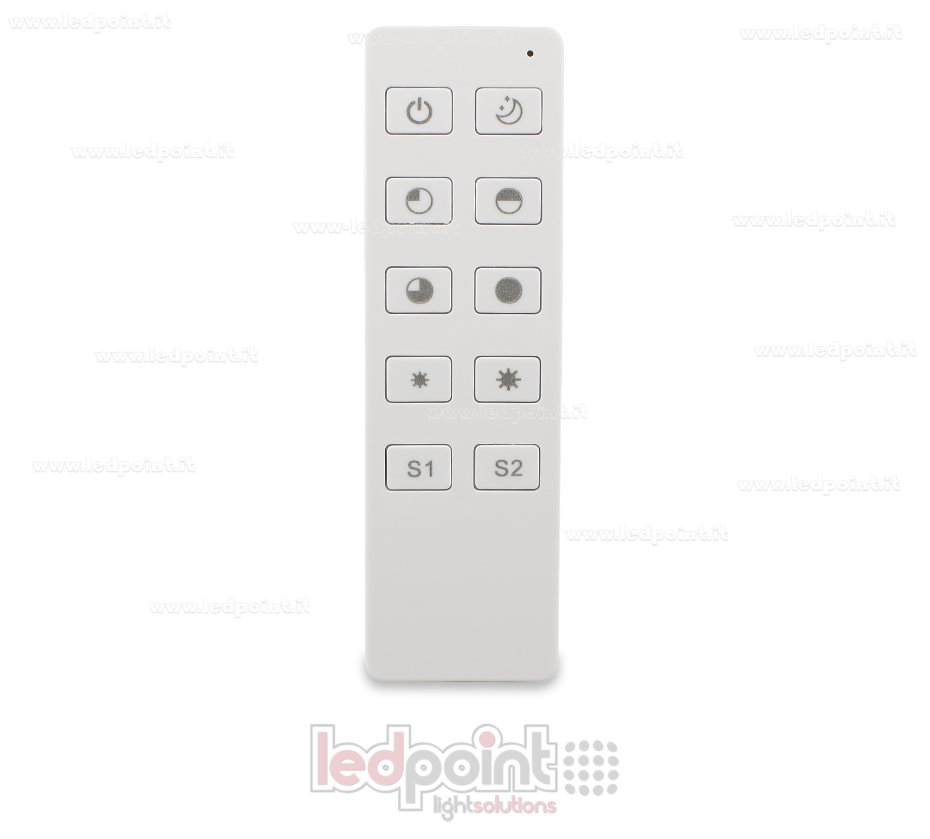 Mando a distancia RF2.4G monocromático mono zona, blanco SK-R1-W Mando a distancia RF2.4G monocromático mono zona, blanco SK-R1-W