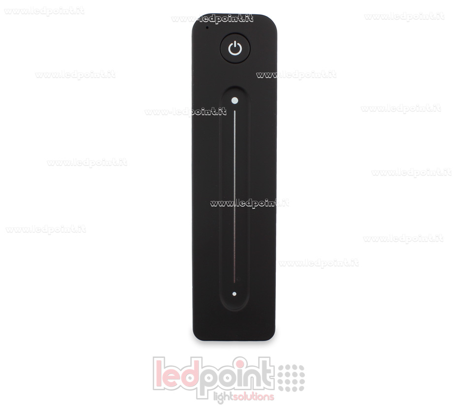 Mando a distancia monocromático táctil, mono zona, negro con imán, RF2.4G SK-R11 Mando a distancia monocromático táctil, mono zona, negro con imán, RF2.4G SK-R11