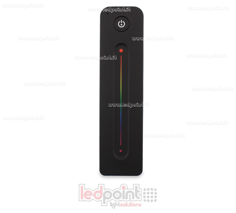 Mando RGB táctil monozona negro con imán posterior RF2.4G SK-R13 Mando RGB táctil monozona negro con imán posterior RF2.4G SK-R13