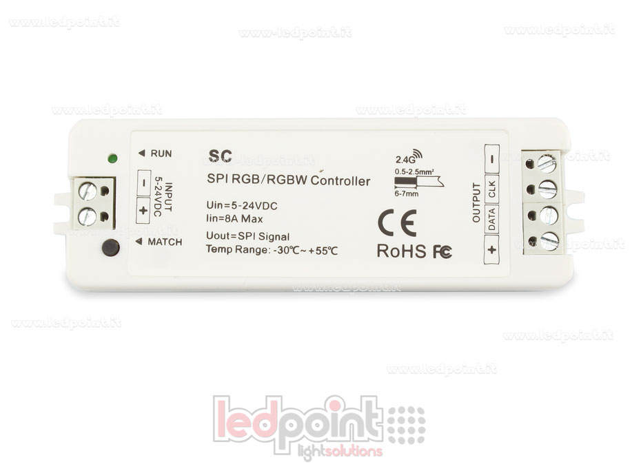 Controlador SPI, 5-24V RF 2.4G SK-SC