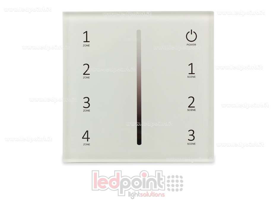 Mando a distancia dimmer 0-10V 4 zonas RF2.4G SK-T18-1