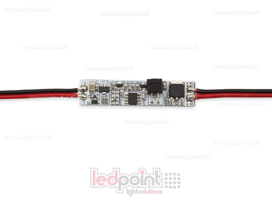 Sensor on/off para puertas, para instalación en perfil, 12-24V, 1ch 4A SK-V1-D Sensor on/off para puertas, para instalación en perfil, 12-24V, 1ch 4A SK-V1-D