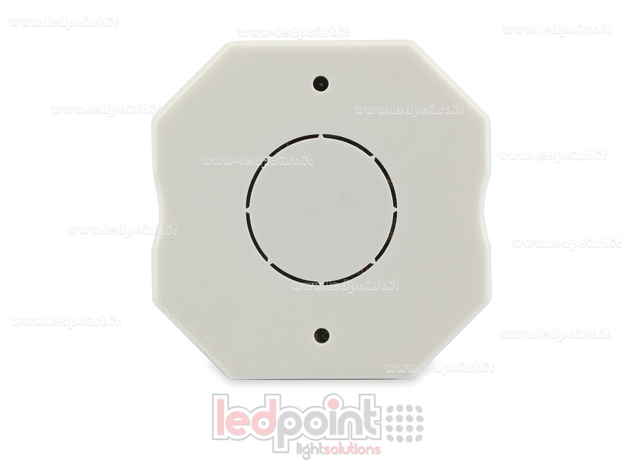 Controlador monocromático con interruptor para caja de conexiones de pared 1CH*4A/8A 12-48VDC, RF 2.4G SK-V1-H Controlador monocromático con interruptor para caja de conexiones de pared 1CH*4A/8A 12-48VDC, RF 2.4G SK-V1-H
