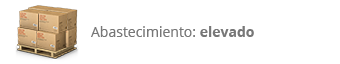 stock y disponibilidad elevada