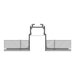 Instalación perfil en aluminio para tiras de led PR-DW11-03-W3_DIF